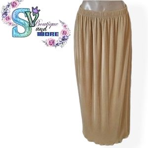 Desing 36 maxi Gold Skirt